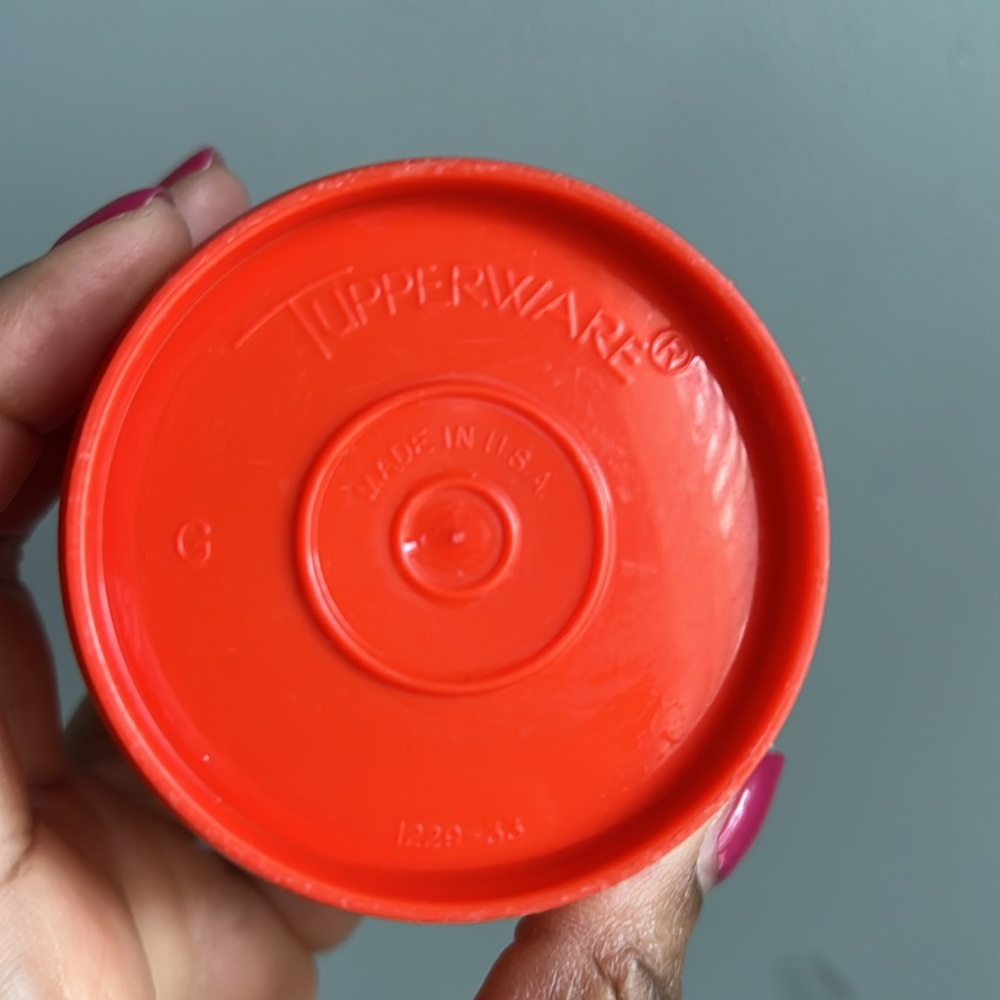 Vintage Tupperware Rectangle Storage Container and Small Snack Container Bundle - Picture 4 of 10